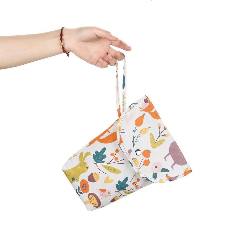 Travel Lightweight Easy Clean Diaper Storage Bag